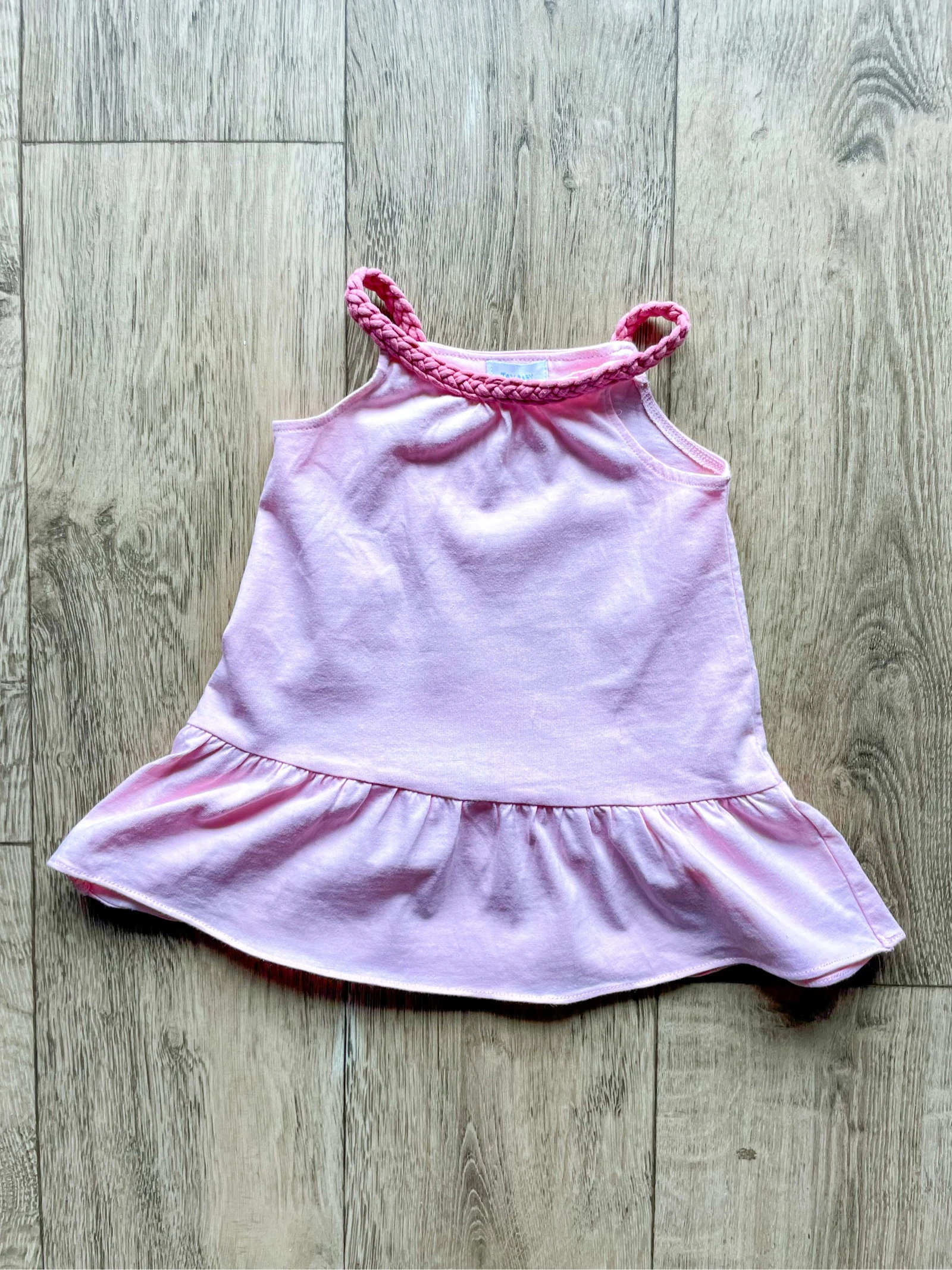 Robe rose été taille 12 mois 